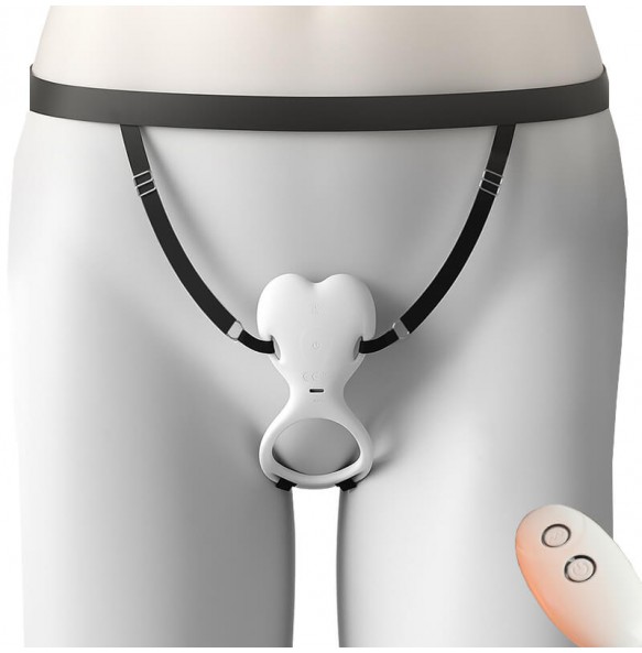MizzZee - Nova Cock Ring Wearable Couple’s Dual-Vibe (Smart APP Model - Chargeable)